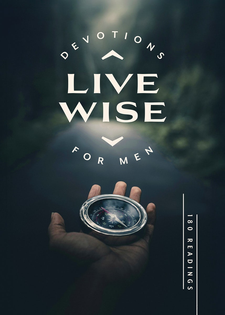 Cover image for Live Wise Devotions for Men, isbn: 9798891511804