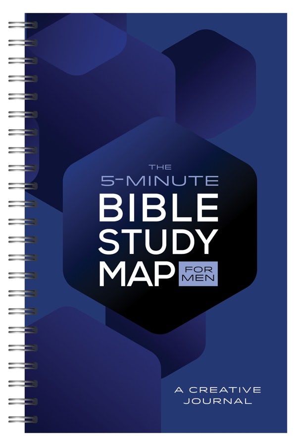 Cover image for The 5-Minute Bible Study Map for Men, isbn: 9798891511859