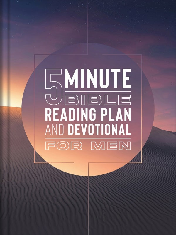 Cover image for The 5-Minute Bible Reading Plan and Devotional for Men, isbn: 9798891512115