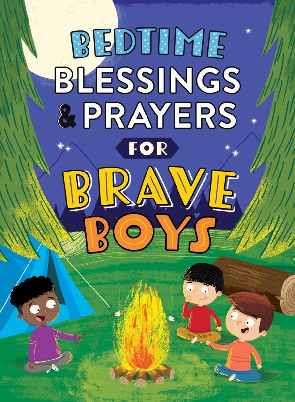 Cover image for Bedtime Blessings and Prayers for Brave Boys, isbn: 9798891512177