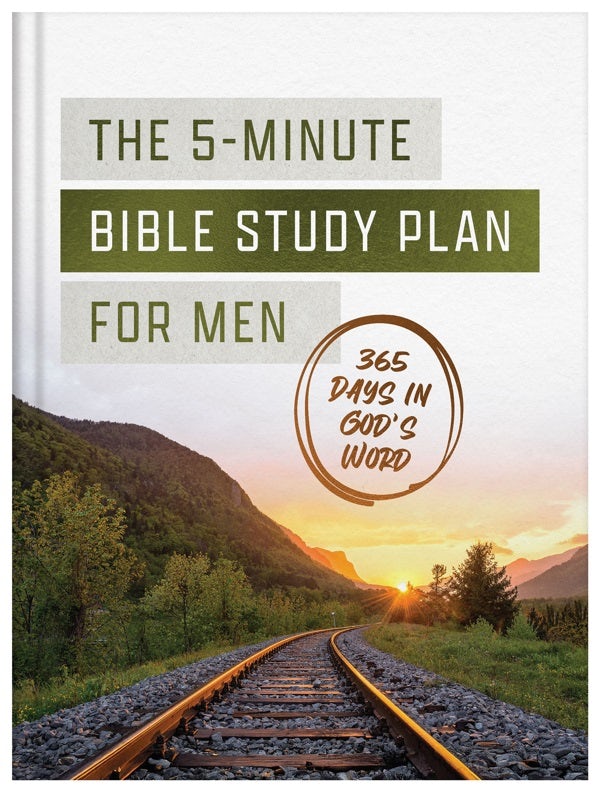 Cover image for The 5-Minute Bible Study Plan for Men, isbn: 9798891512443