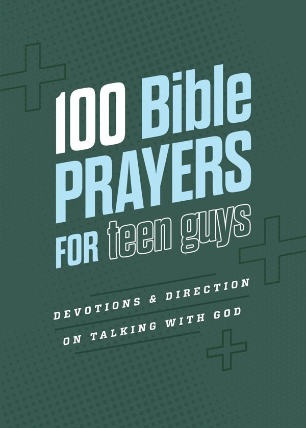 Cover image for 100 Bible Prayers for Teen Guys, isbn: 9798891512597