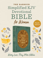 Cover image for The Barbour Skjv Devotional Bible for Women: Worry Less, Pray More, isbn: 9798891512979