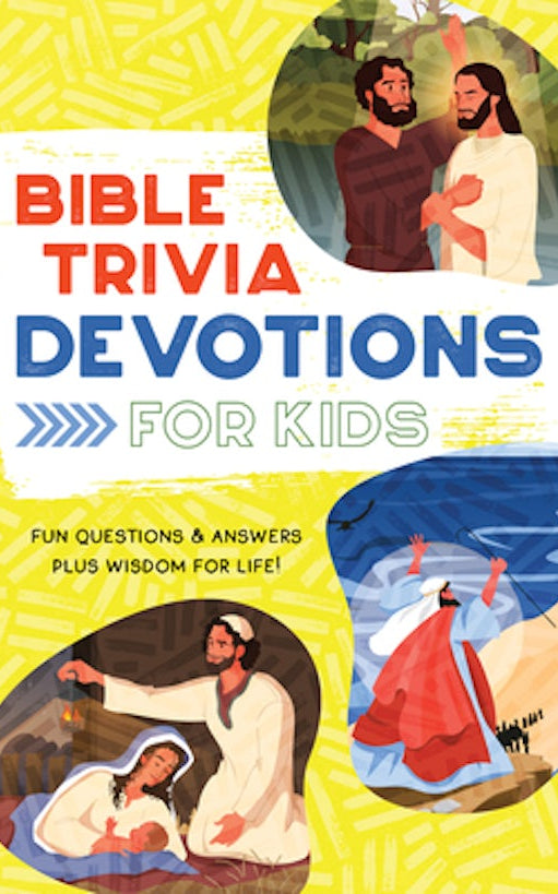 Cover image for Bible Trivia Devotions for Kids, isbn: 9798891513082