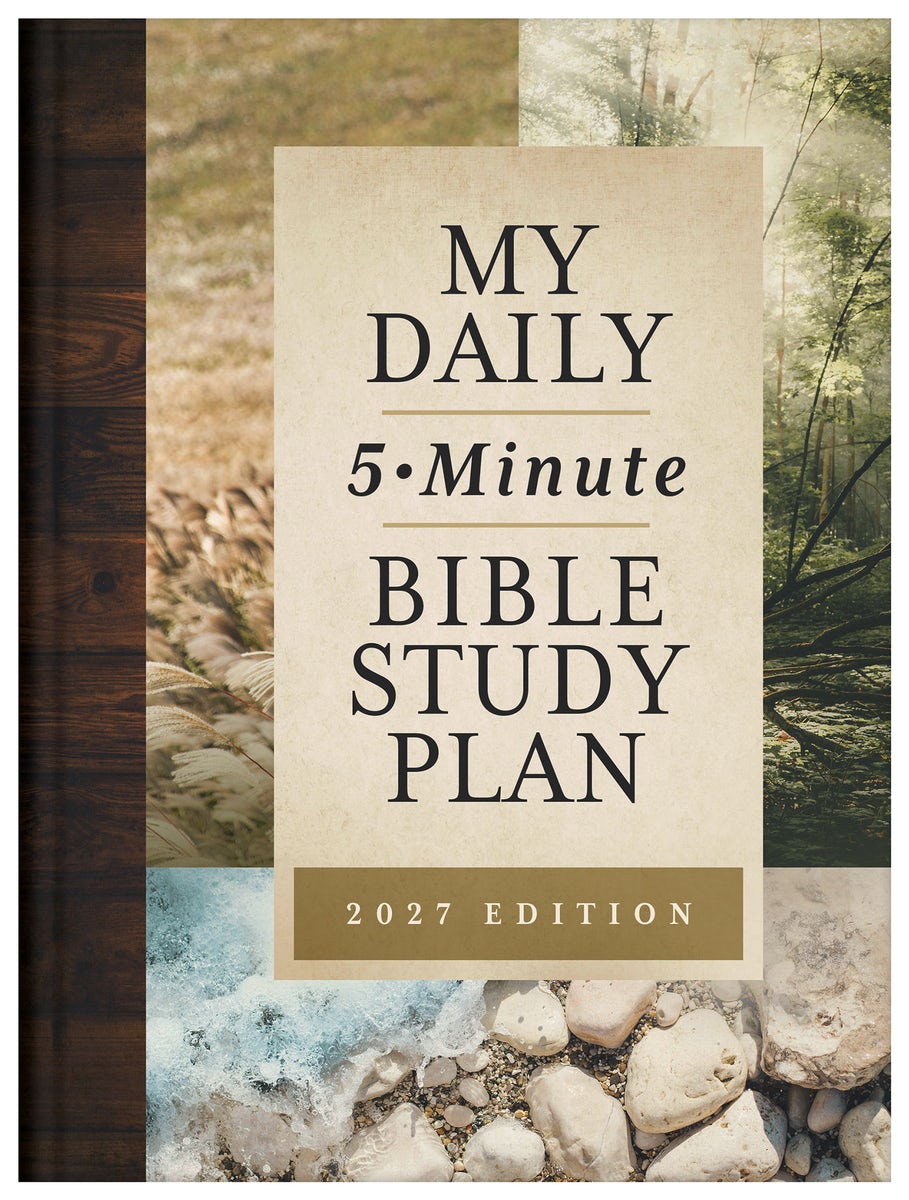 Cover image for My Daily 5-Minute Bible Study Plan (for Men): 2027 Edition, isbn: 9798891513556