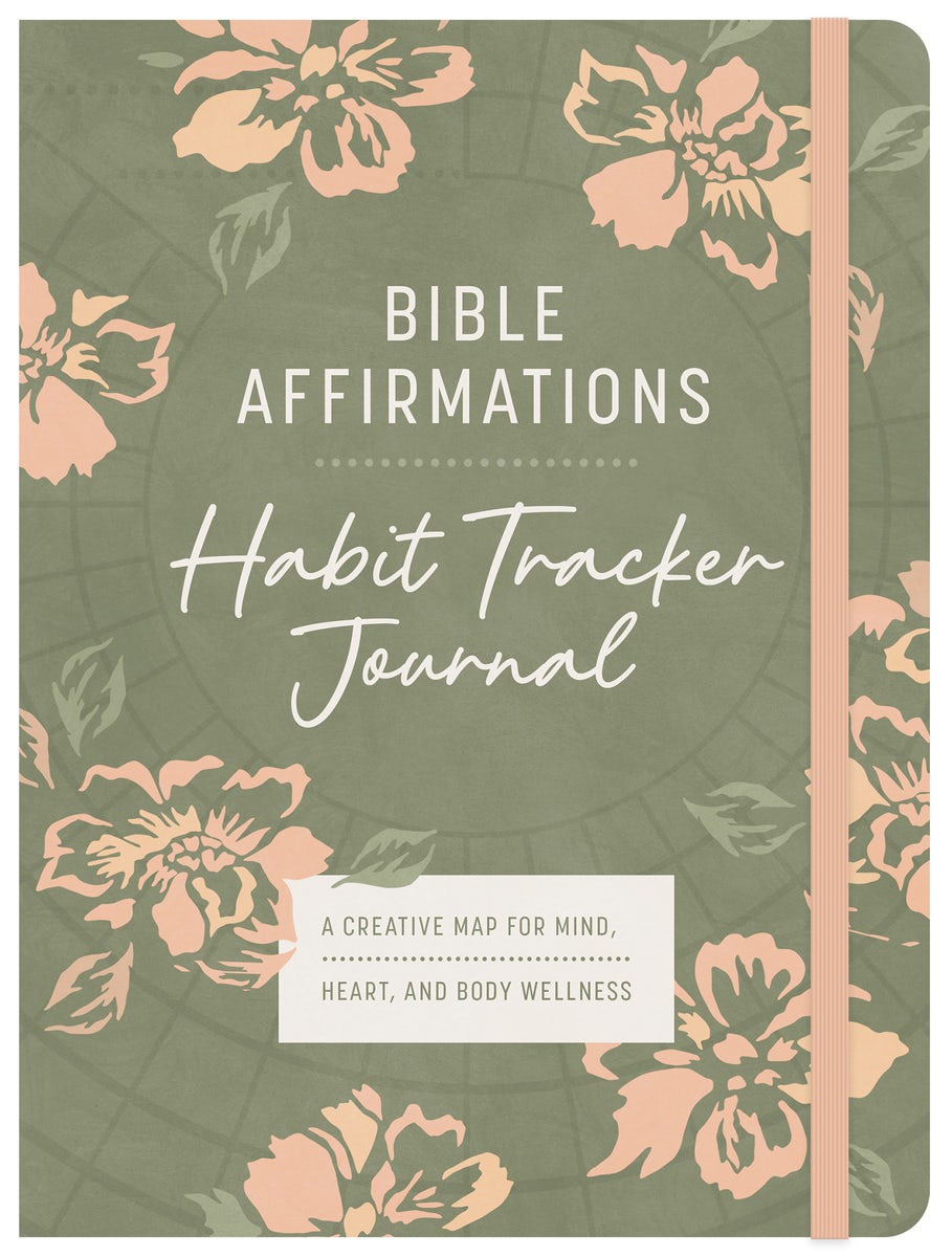 Cover image for Bible Affirmations Habit Tracker Journal, isbn: 9798891513952