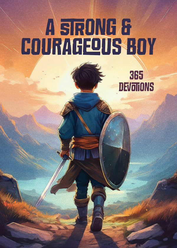 Cover image for A Strong and Courageous Boy, isbn: 9798891514102