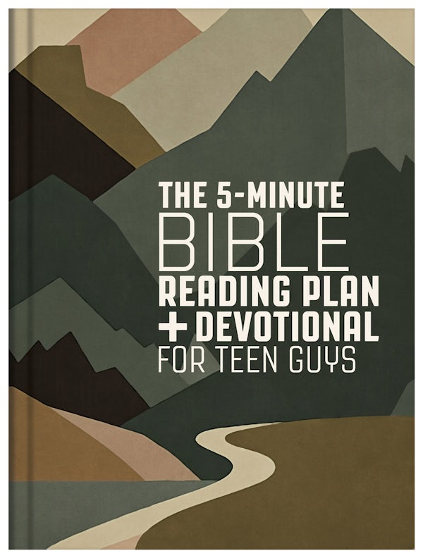 Cover image for The 5-Minute Bible Reading Plan and Devotional for Teen Guys, isbn: 9798891514256