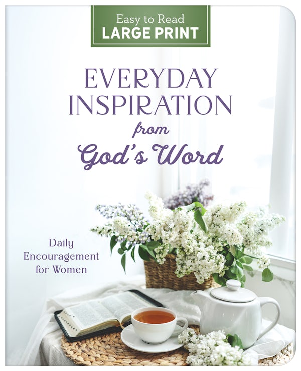 Cover image for Everyday Inspiration from God's Word Large Print, isbn: 9798891514812