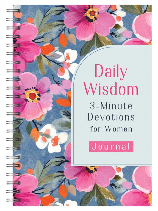 Cover image for Daily Wisdom: 3-Minute Devotions for Women Journal, isbn: 9798891514966