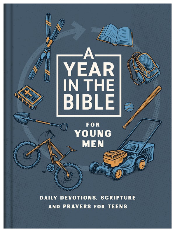 Cover image for A Year in the Bible for Young Men, isbn: 9798891515024