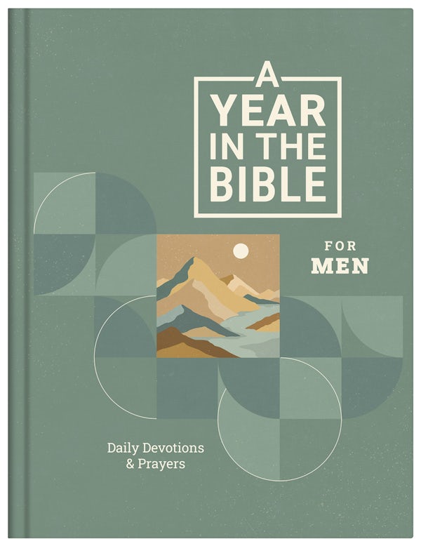 Cover image for A Year in the Bible for Men, isbn: 9798891515215