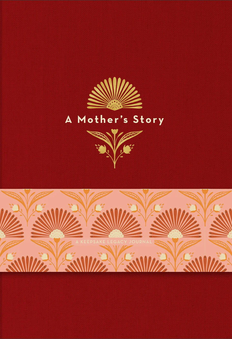 Cover of "A Mother's Story: A Keepsake Legacy Journal."