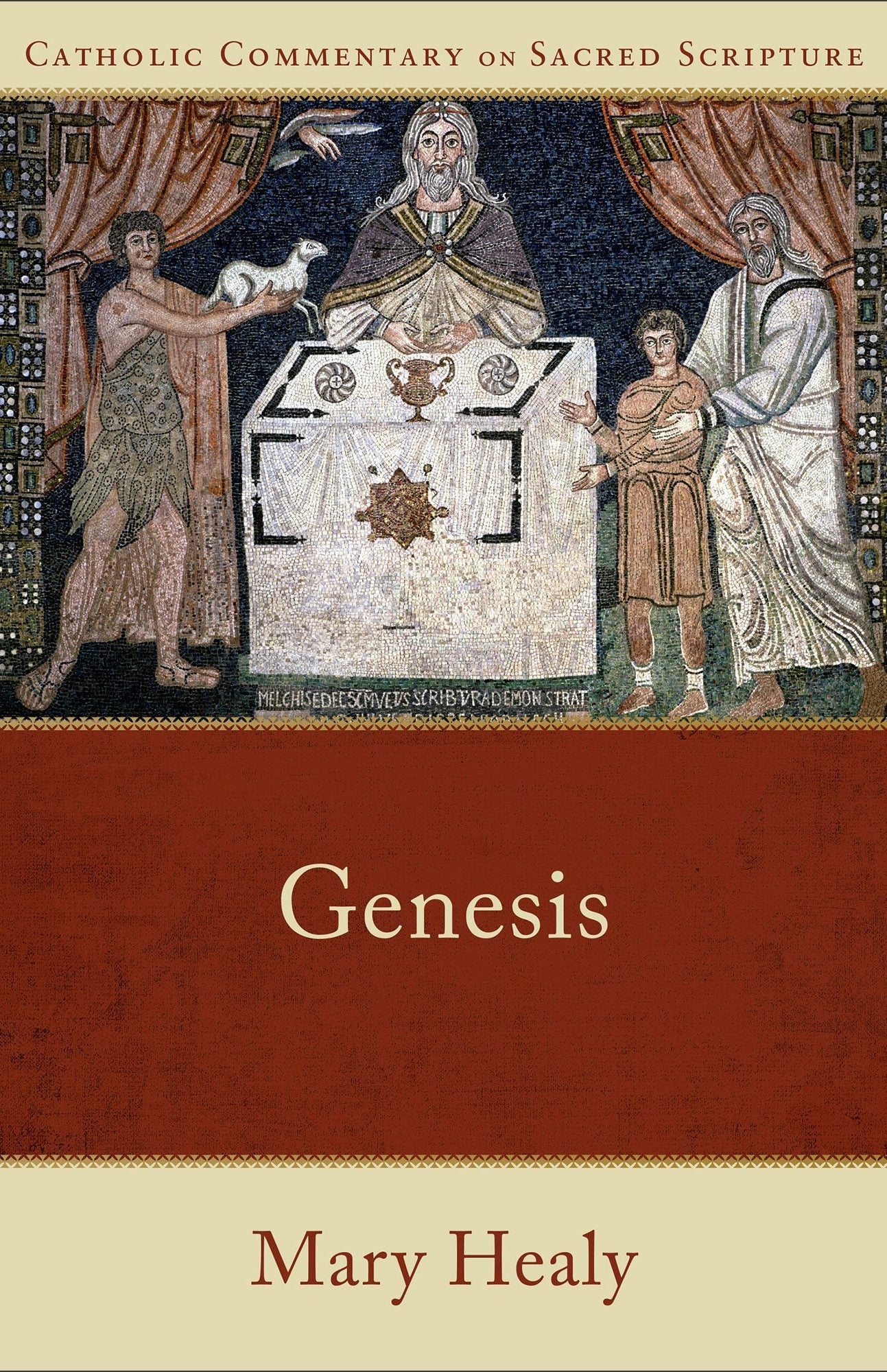 The cover of the commentary on Genesis by Mary Healy, from the Catholic Commentary on Sacred Scripture series.