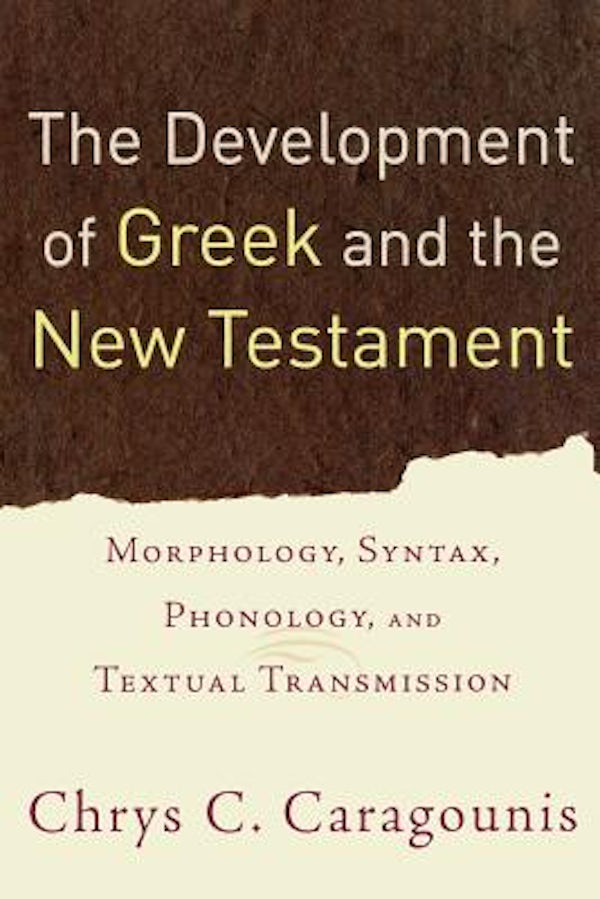 Cover image for Development Of Greek And The New Testament, isbn: R978080103230