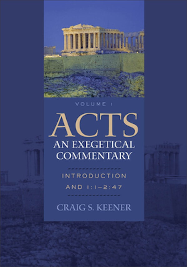 Cover image for Acts Vol 1, isbn: R978080104836