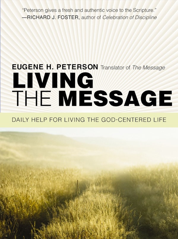 Cover image for Living the Message, isbn: 9780061240362