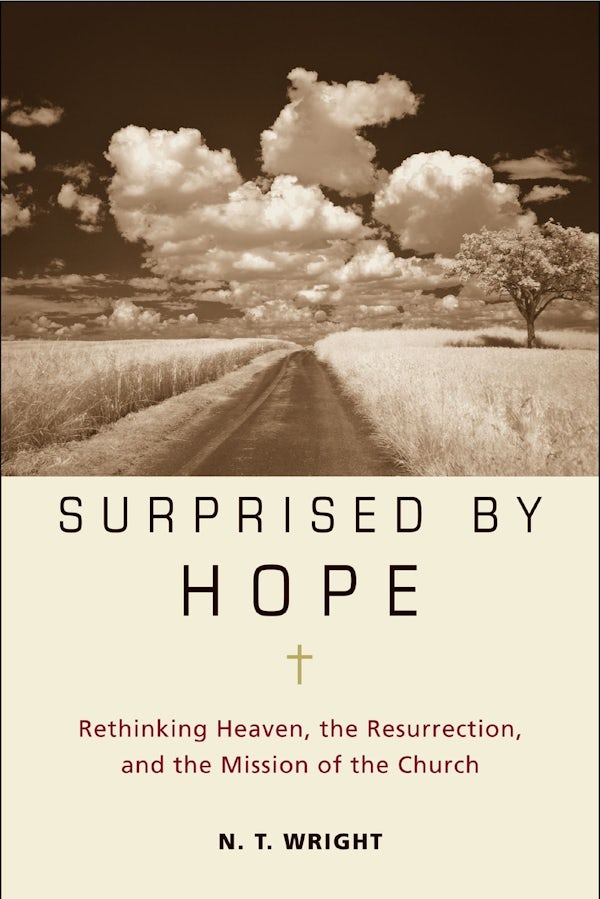 Cover image for Surprised by Hope, isbn: 9780061551826
