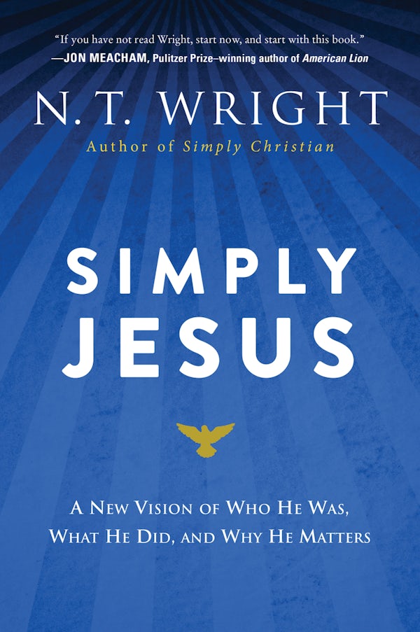 Cover image for Simply Jesus, isbn: 9780062084408