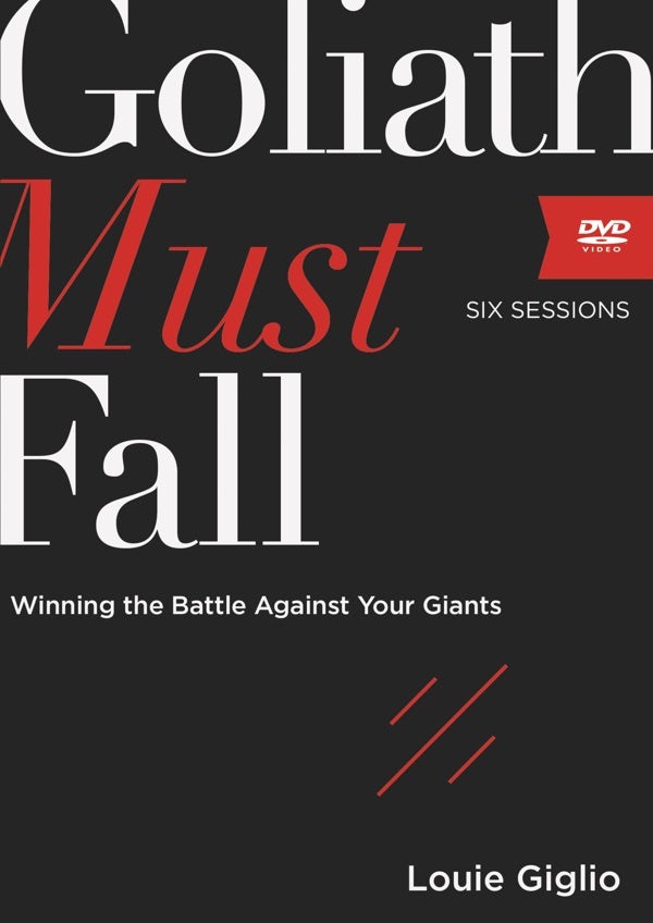 Cover image for Goliath Must Fall Video Study, isbn: 9780310083764