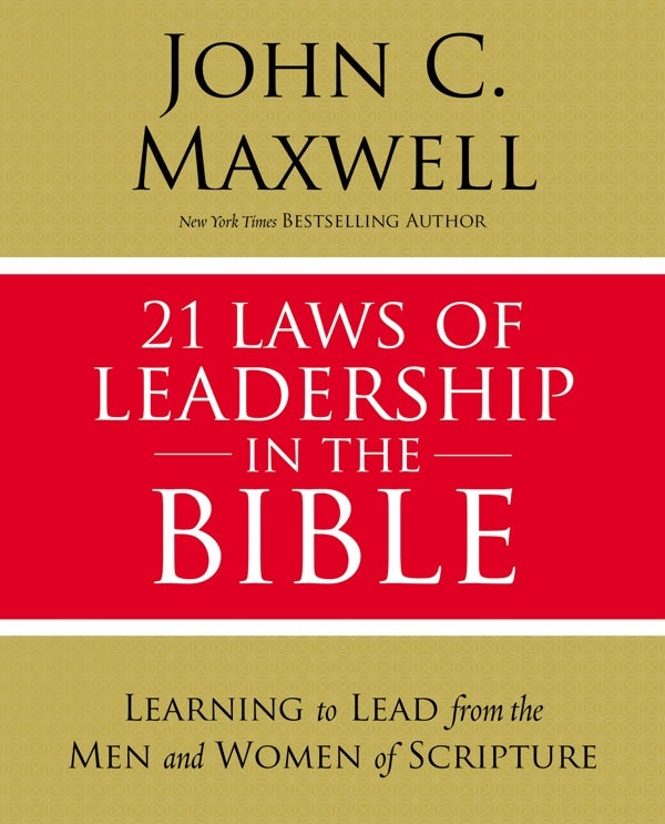Cover image for 21 Laws of Leadership in the Bible, isbn: 9780310086260