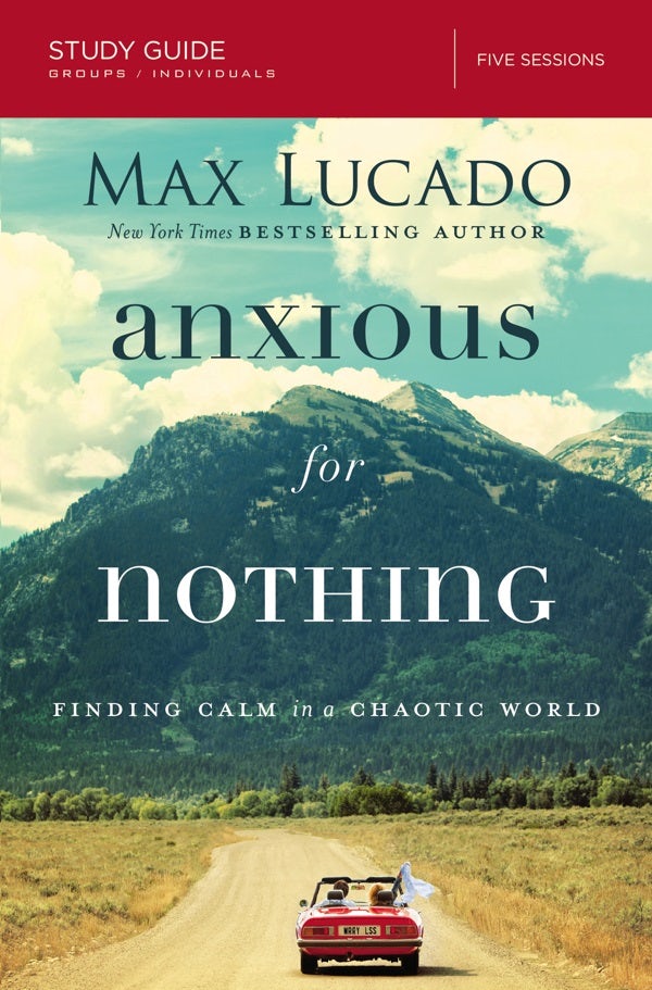 Cover image for Anxious for Nothing Bible Study Guide, isbn: 9780310087311