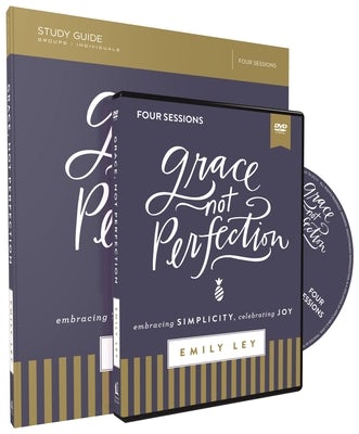 Cover image for Grace, Not Perfection Study Guide with DVD, isbn: 9780310088967