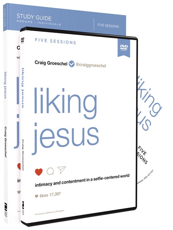 Cover image for Liking Jesus Study Guide with DVD, isbn: 9780310095316