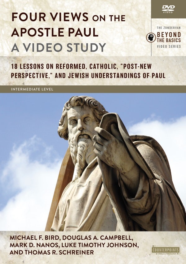 Cover image for Four Views on the Apostle Paul, a Video Study, isbn: 9780310101154