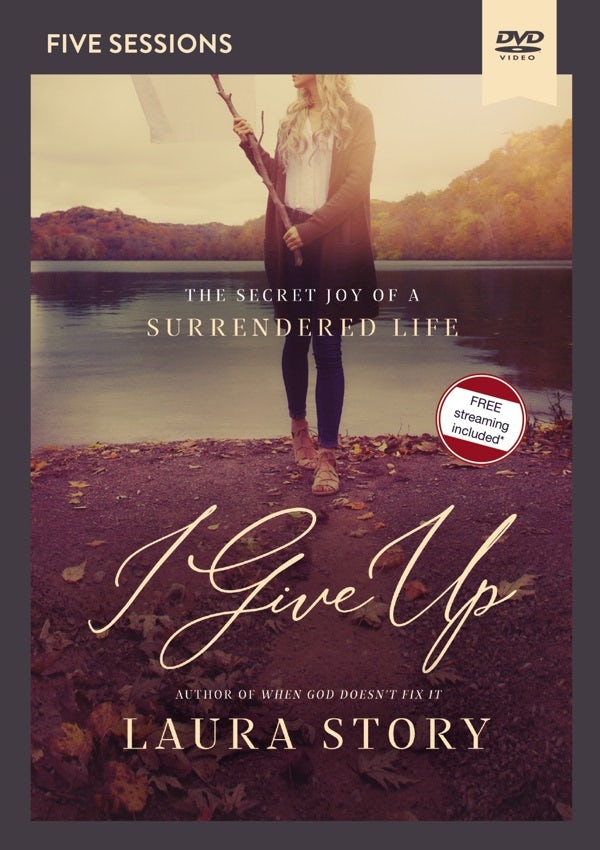 Cover image for I Give Up Video Study, isbn: 9780310103899