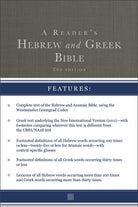 Cover image for A Reader's Hebrew and Greek Bible, isbn: 9780310109938