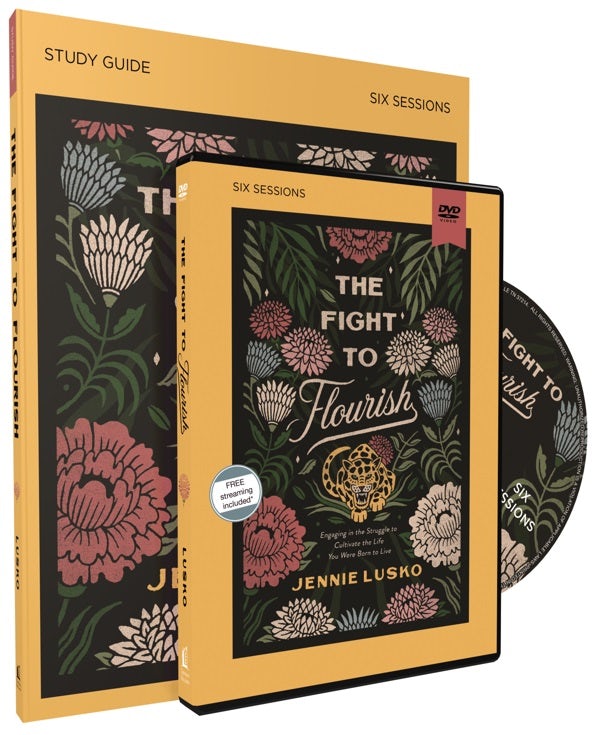 Cover image for The Fight to Flourish Study Guide with DVD, isbn: 9780310112518