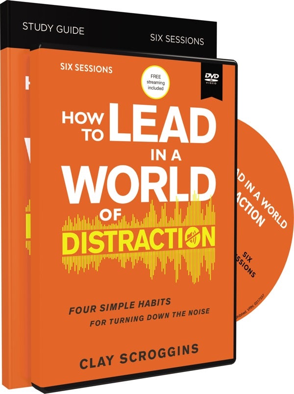 Cover image for How to Lead in a World of Distraction Study Guide with DVD, isbn: 9780310115199