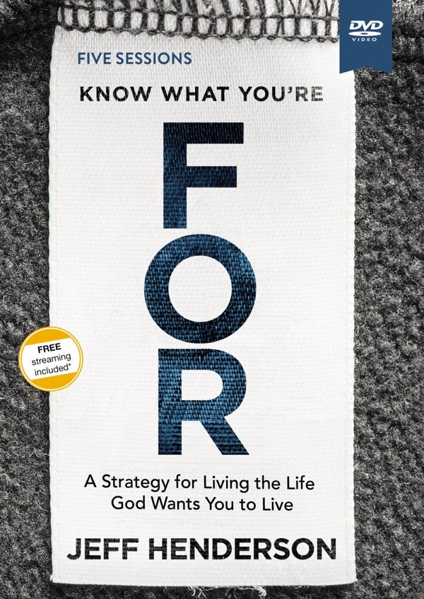 Cover image for Know What You're for Video Study, isbn: 9780310119654