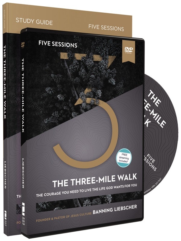 Cover image for The Three-Mile Walk Study Guide with DVD, isbn: 9780310120582