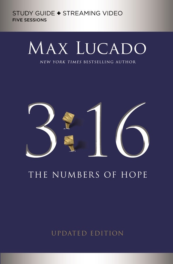 Cover image for 3:16 Bible Study Guide Plus Streaming Video, Updated Edition, isbn: 9780310120988