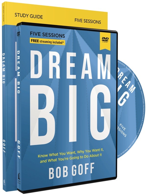 Cover image for Dream Big Study Guide with DVD, isbn: 9780310121367
