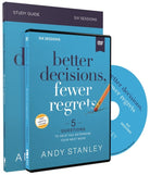 Cover image for Better Decisions, Fewer Regrets Study Guide with DVD, isbn: 9780310126591