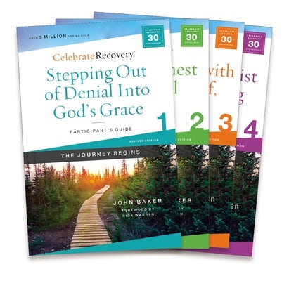 Cover image for Celebrate Recovery Updated Participant's Guide Set, Volumes 1-4, isbn: 9780310131564