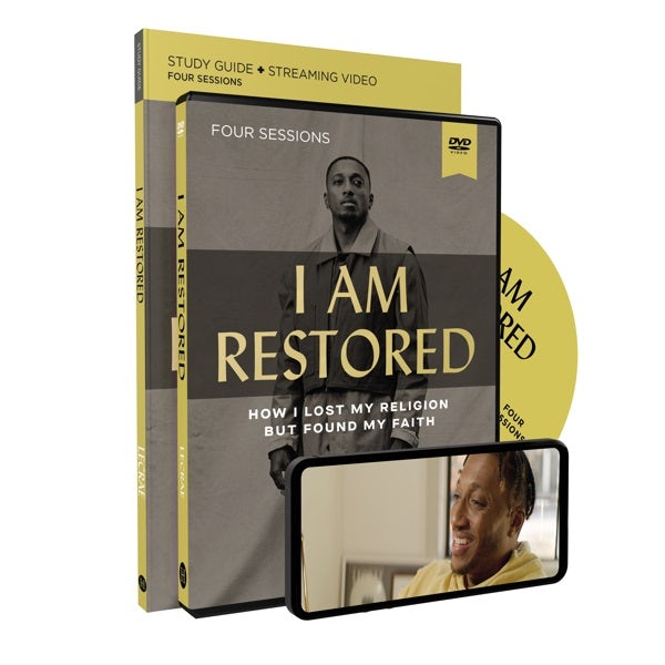 Cover image for I Am Restored Study Guide with DVD, isbn: 9780310133896