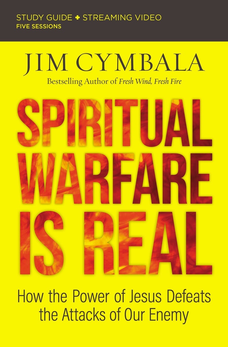 Cover image for Spiritual Warfare Is Real Bible Study Guide Plus Streaming Video, isbn: 9780310135111