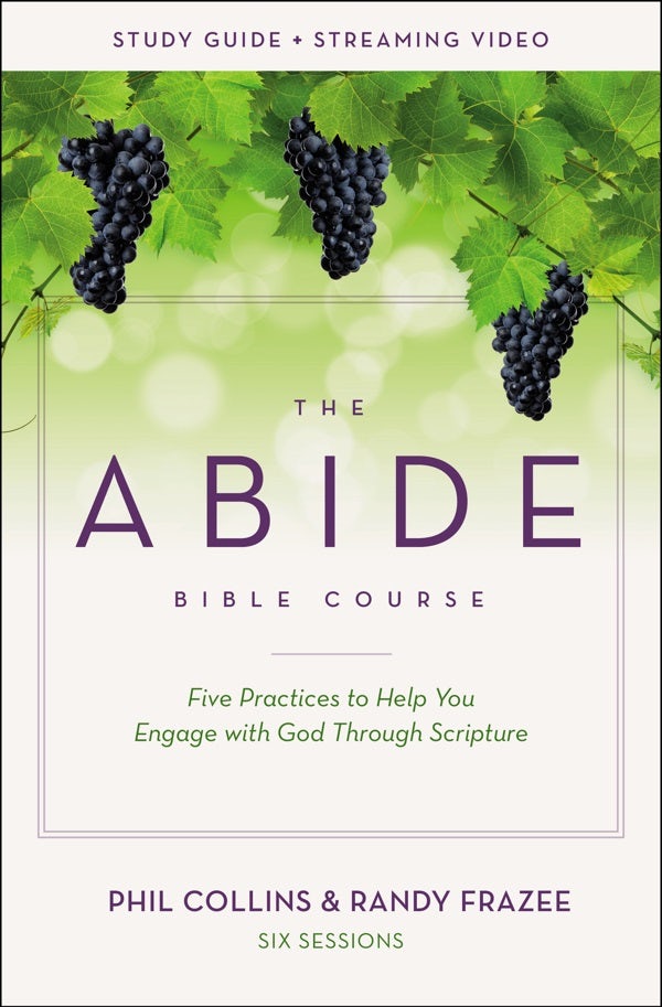Cover image for The Abide Bible Course Study Guide Plus Streaming Video, isbn: 9780310142621