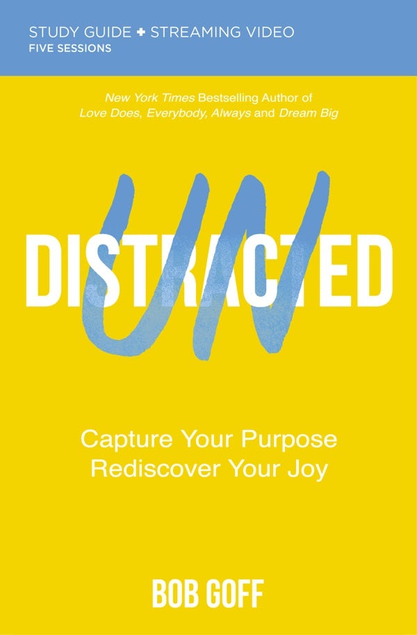 Cover image for Undistracted Bible Study Guide Plus Streaming Video, isbn: 9780310148456