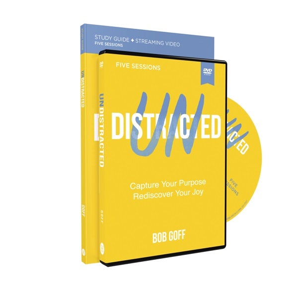 Cover image for Undistracted Study Guide with DVD, isbn: 9780310148487