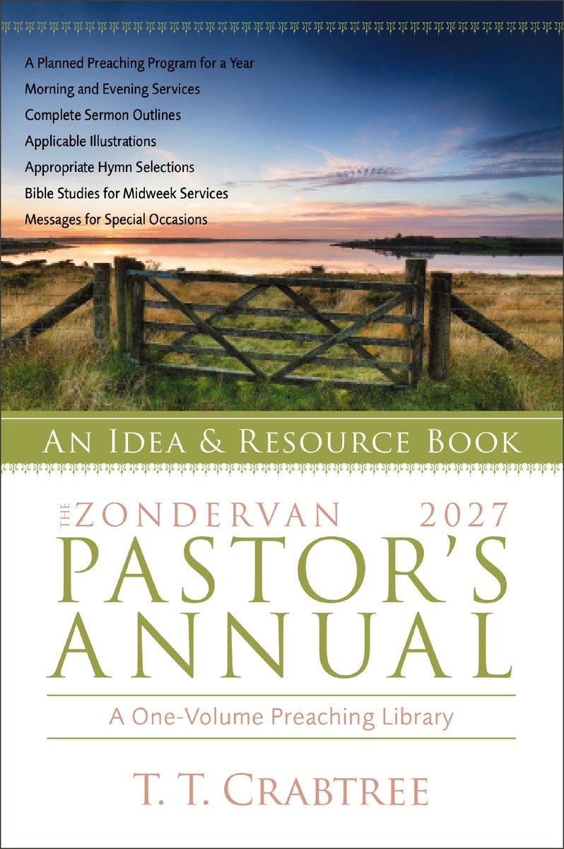 Cover image for The Zondervan 2027 Pastor's Annual, isbn: 9780310156109