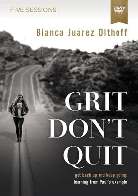 Cover image for Grit Don't Quit Video Study, isbn: 9780310162575