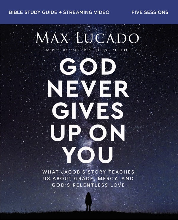 Cover image for God Never Gives Up on You Bible Study Guide Plus Streaming Video, isbn: 9780310163046