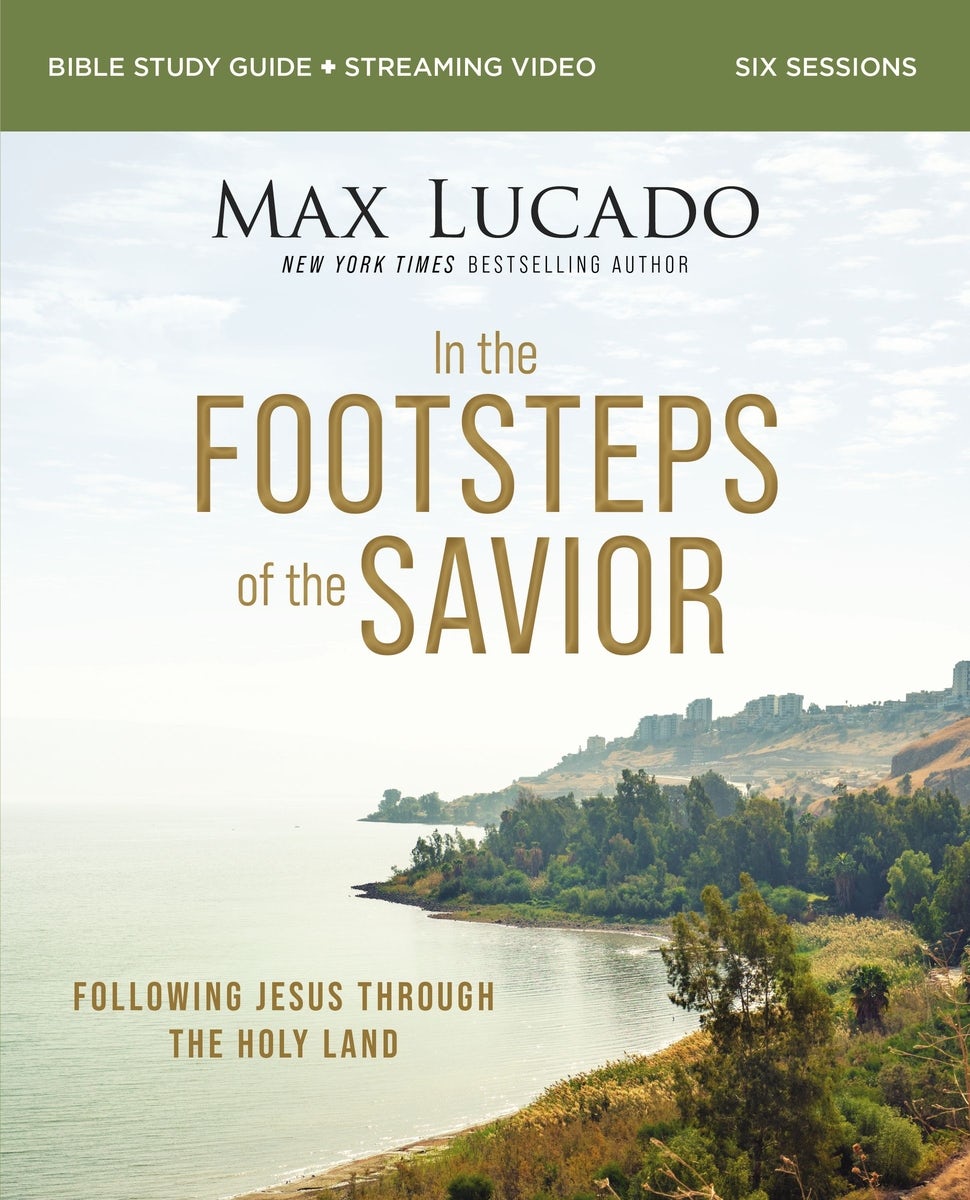 Cover image for In the Footsteps of the Savior Bible Study Guide Plus Streaming Video, isbn: 9780310163831