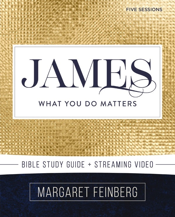 Cover image for James Bible Study Guide Plus Streaming Video, isbn: 9780310167075