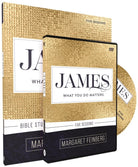 Cover image for James Study Guide with DVD, isbn: 9780310167105